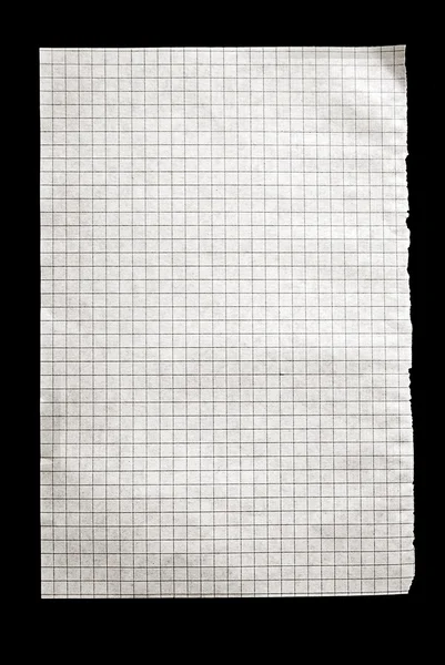 Ett pappersark — Stockfoto