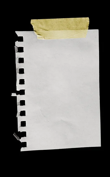 Ένα φύλλο χαρτί. — Φωτογραφία Αρχείου