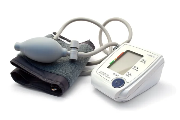 Monitoraggio della pressione sanguigna. — Foto Stock