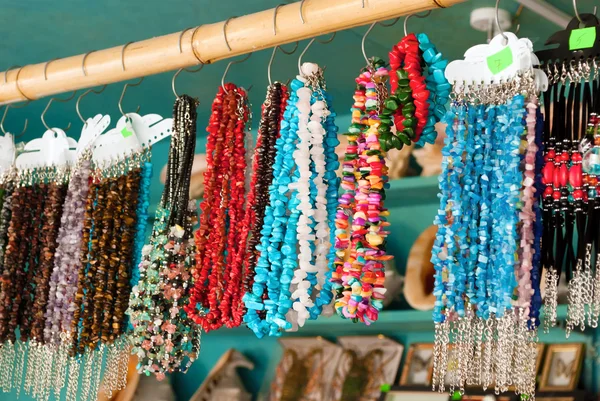 Jewelry in the shop — Stock Photo, Image