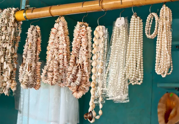 Šperky v obchodě — Stock fotografie