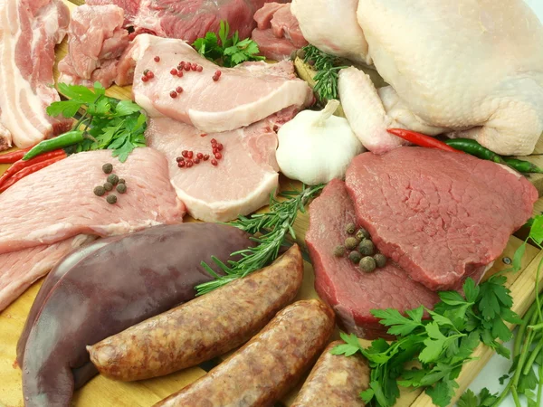 Fresh raw meat — Stock Photo, Image