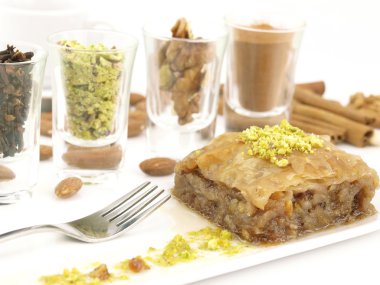 şekerli tatlı baklava