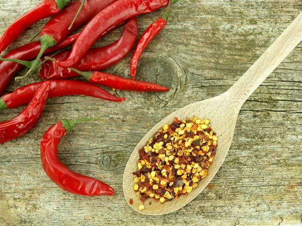 Chili peppar pepparkorn — Stockfoto
