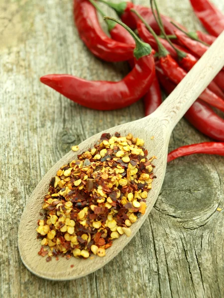 Chili peppar pepparkorn — Stockfoto