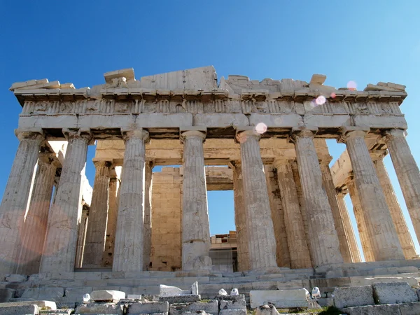 Partenón en la Acrópolis en Grecia — Foto de Stock