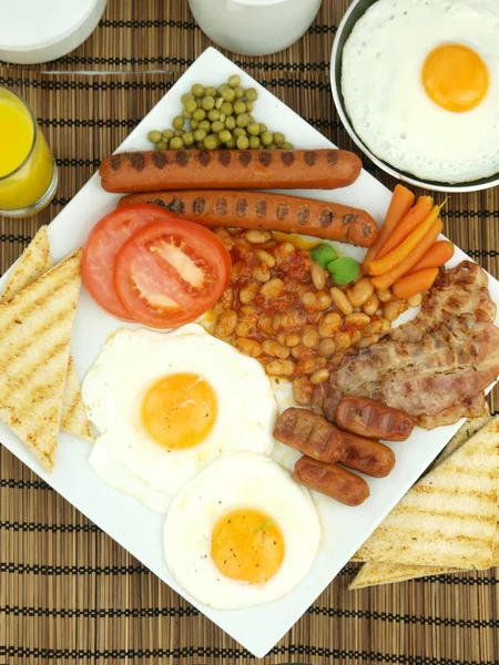 Traditionelles Frühstück — Stockfoto