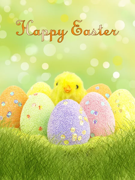Happy easter card — Stock Photo, Image