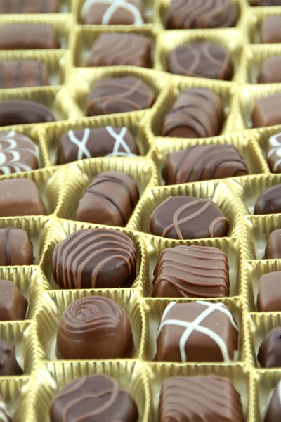 Κουτί σοκολατάκια — Φωτογραφία Αρχείου
