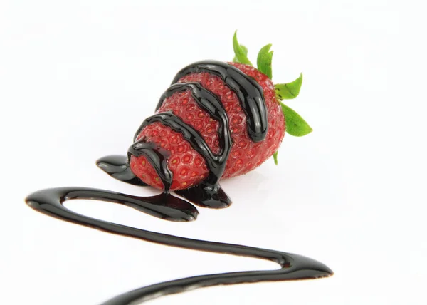 苺とチョコレート — ストック写真