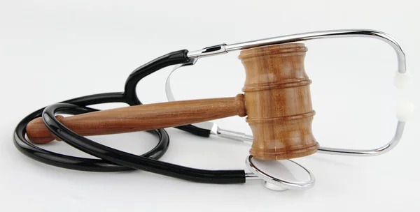 Giudice e medici — Foto Stock