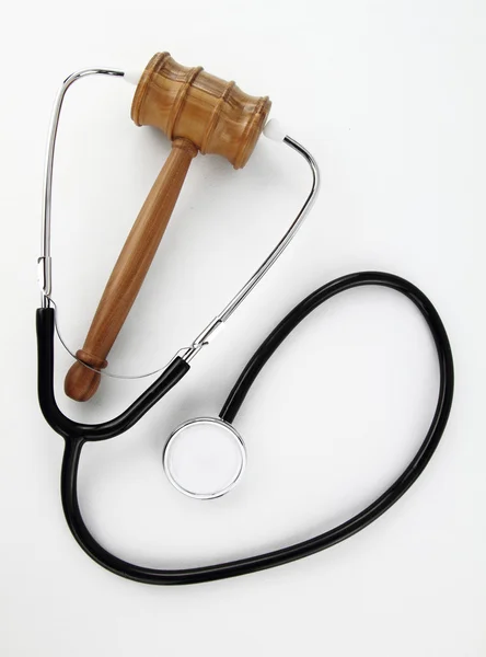 Judge and doctors — Stock Photo, Image