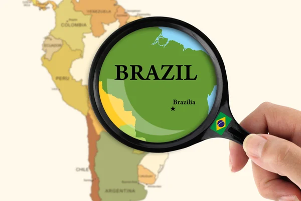 Focus in Brazilië — Stockfoto