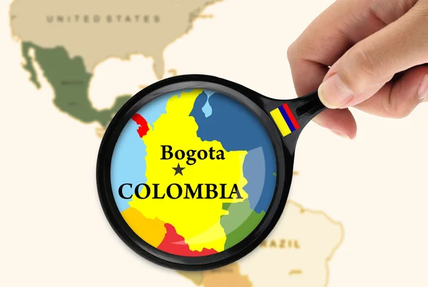 Focus in Colombia — Stock Photo, Image