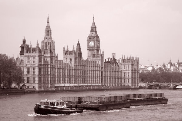 Houses of Parliament at Westminster, London, UK