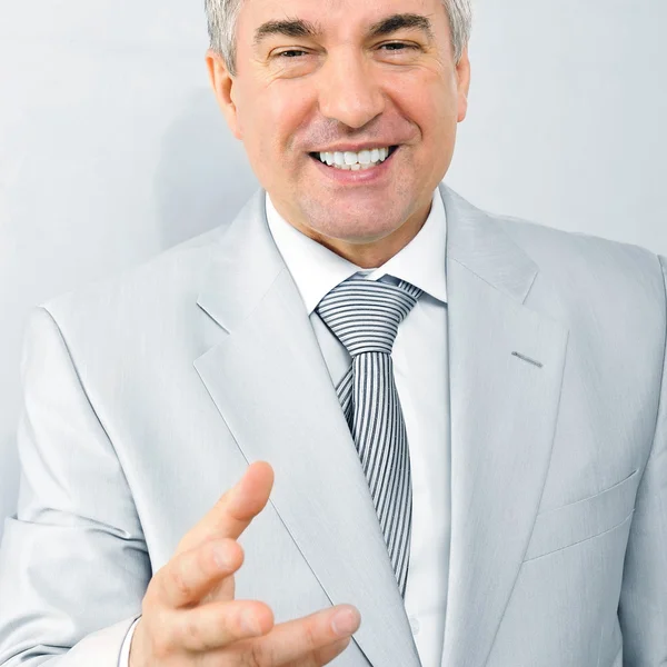 Portrait of an older businessman. — Stock Photo, Image