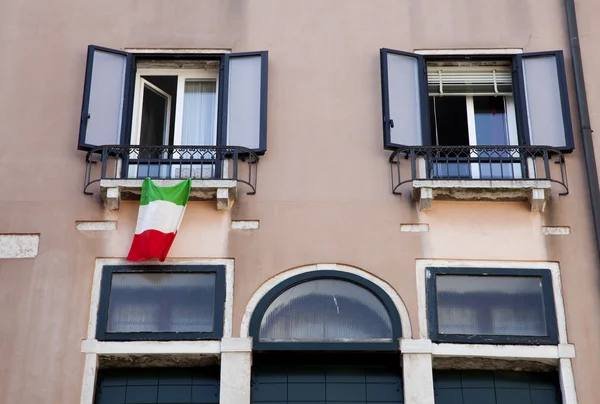 Italian flag — Stock Photo, Image