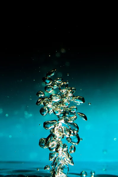 Burbuja en el agua — Foto de Stock