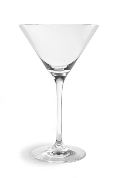 Пустой бокал мартини — стоковое фото