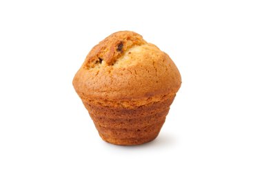 Muffin with chocolate filling clipart