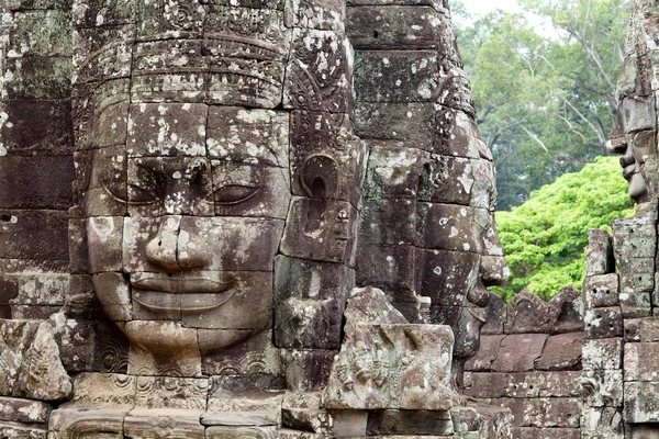 Chrám Bayon, Kambodža — Stock fotografie