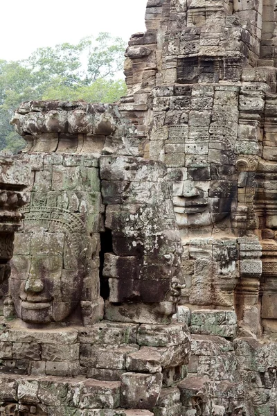 Tempio di Bayon, Cambogia — Foto Stock