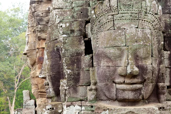 Tempio di Bayon, Cambogia — Foto Stock
