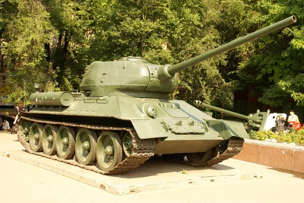 Т-34. Советский танк — стоковое фото