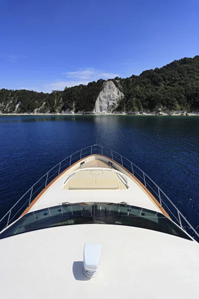 Olaszország, Toszkána, elba-sziget, luxus yacht — Stock Fotó