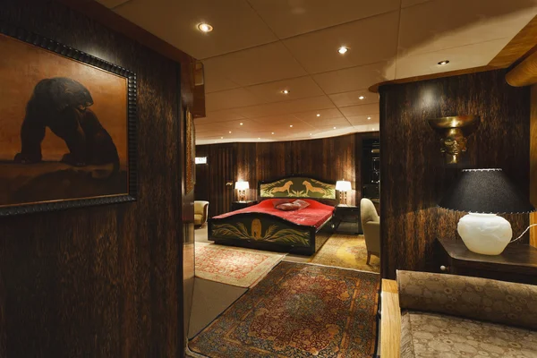 Włochy, Toskania, viareggio, tecnomar 35 otwarty luksusowy jacht — Zdjęcie stockowe
