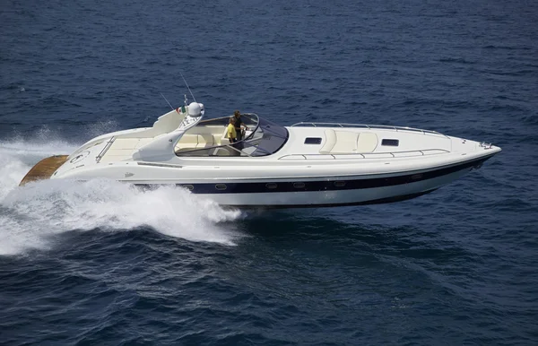 Italia, Toscana, Viareggio, Tecnomar Madras 20 yacht di lusso — Foto Stock