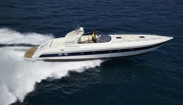 Italia, Toscana, Viareggio, Tecnomar Madras 20 yacht di lusso — Foto Stock