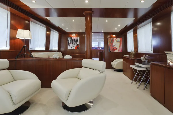 Italia, Toscana, Viareggio, Tecnomar Nadara 26 yacht di lusso — Foto Stock