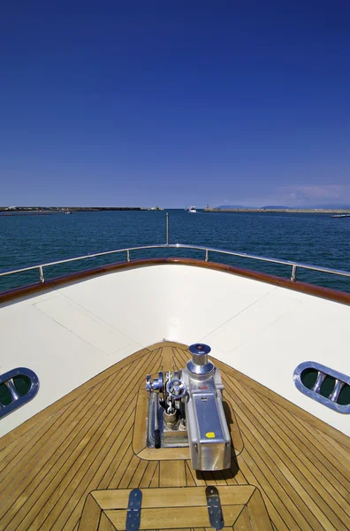 Włochy, Toskania, viareggio, tecnomar nadara 88 mucha luksusowy jacht — Zdjęcie stockowe