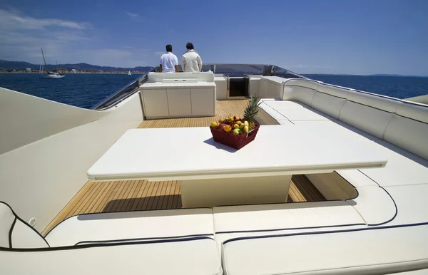Italie, Toscane, Viareggio, Tecnomar Nadara 88 'Fly yacht de luxe — Photo