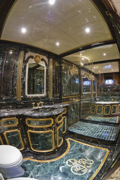 Włochy, Toskania, viareggio, jacht luksusowy aksamit 26 tecnomar — Zdjęcie stockowe