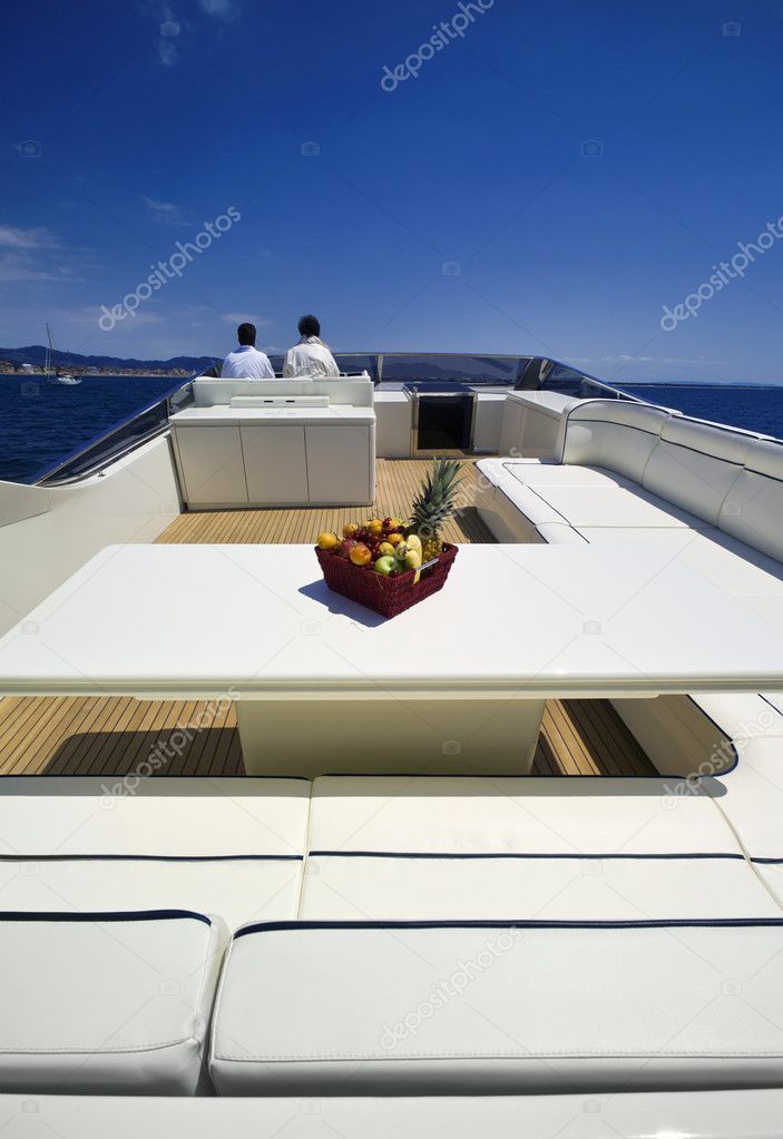 Italy, Tuscany, Viareggio, Tecnomar Nadara 88 Fly luxury yacht