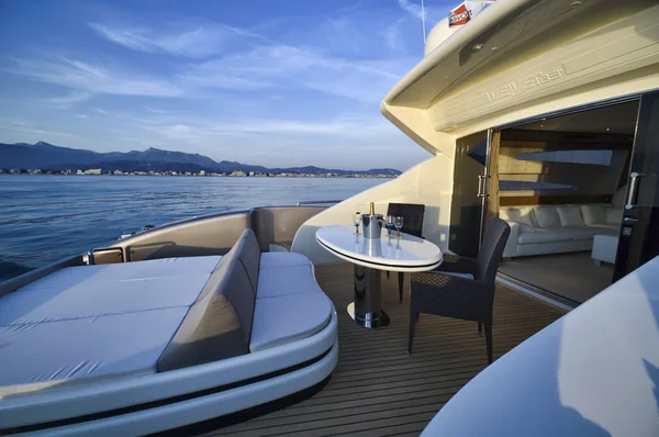 Italie, Toscane, Viareggio, Tecnomar Velvet 83 yacht de luxe — Photo