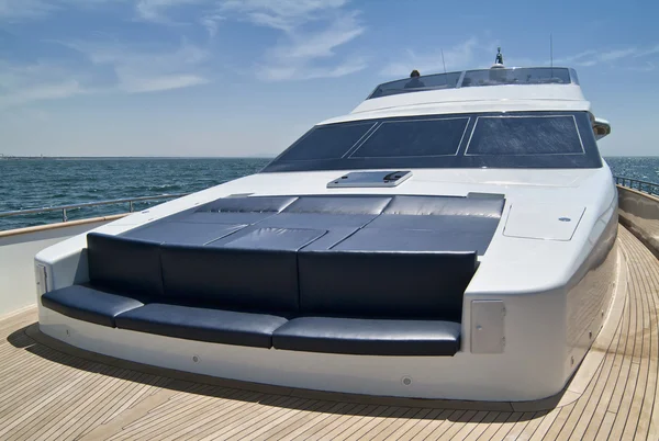 Olaszország, a Tirrén-tenger tecnomar 35 luxus yacht — Stock Fotó