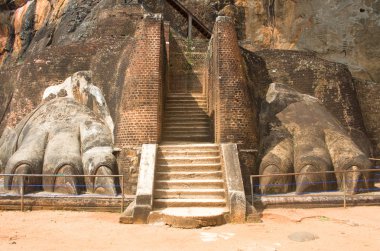 Sigiriya rock clipart