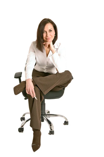 Businesswoman at office — Stock Photo, Image
