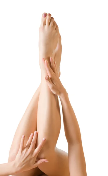 Сексуальные ноги женщины — стоковое фото
