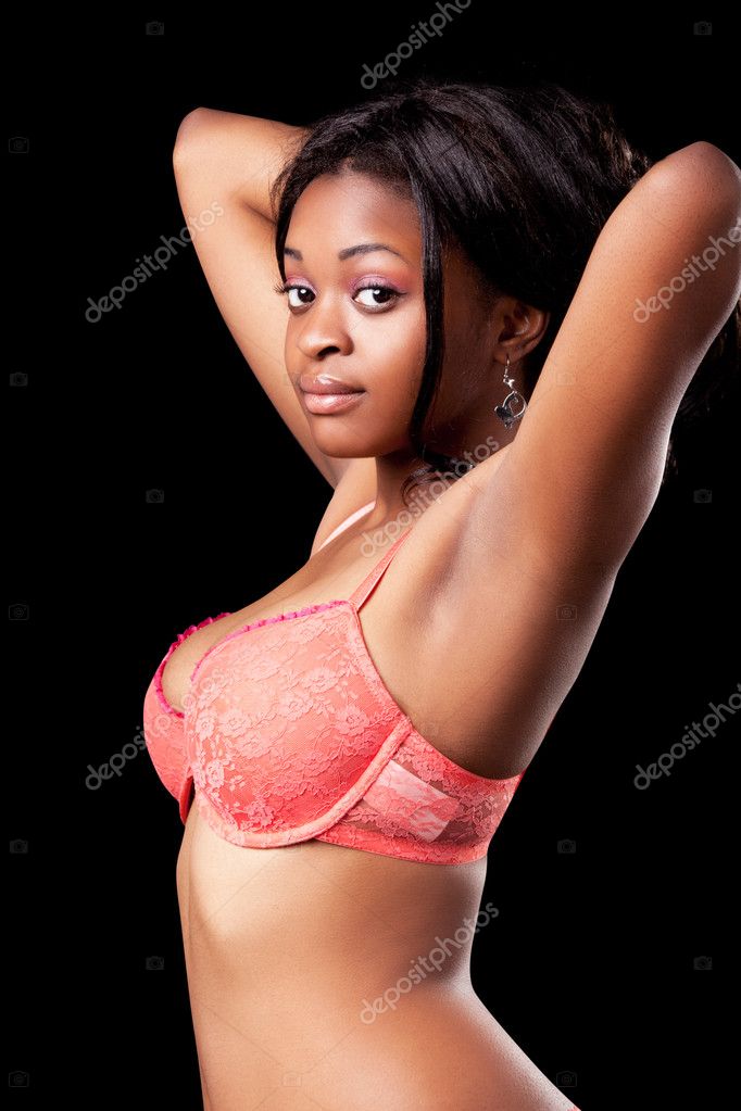 Sexy Glamorous Black Girl In Lingerie Stock Photo, Picture and Royalty Free  Image. Image 10284515.