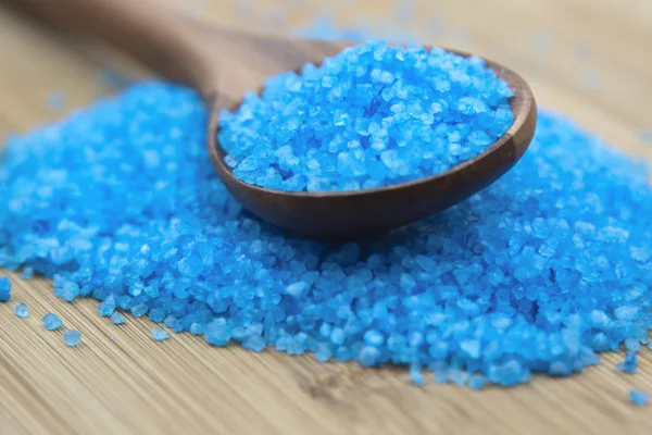 Blaues Salz — Stockfoto