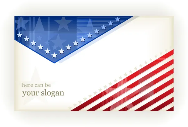 Stars and Stripes, background, business or gift card Royalty Free Stock Illustrations