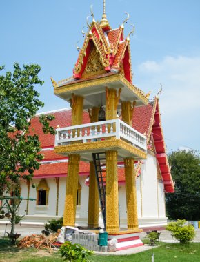 Thai ejderhası ya da Naga kralı heykeli