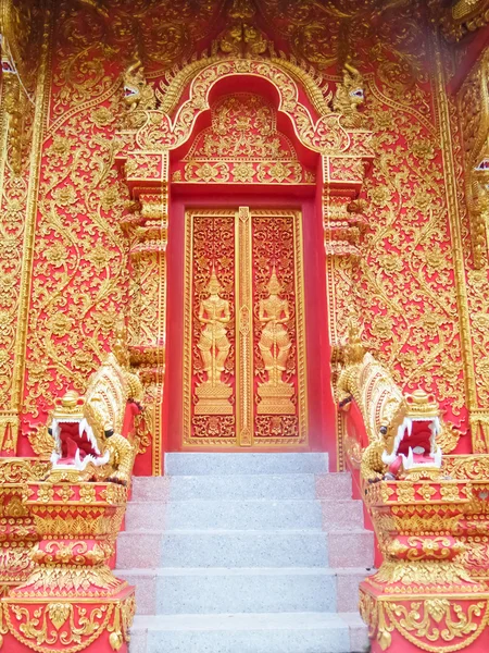 Thai dragon or king of Naga statue — Stock Photo, Image