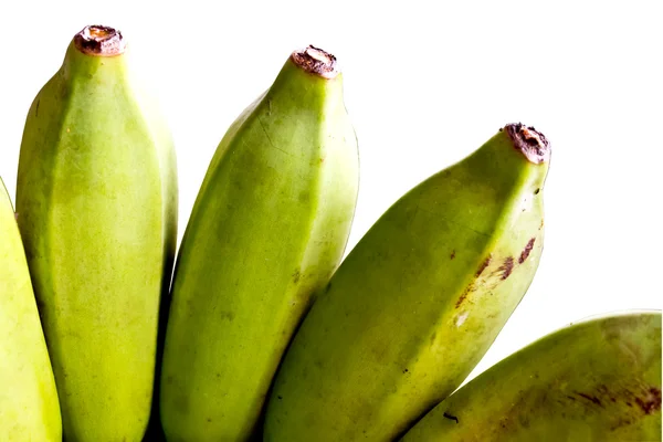 Banana cultivada de perto — Fotografia de Stock