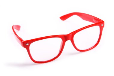 Red glasses clipart