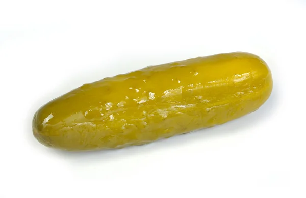 Dill Pickle on white background Stock Image